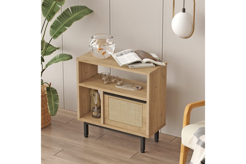 Skjenk Manuja 60 cm - Eik - Oppbevaring - Oppbevaringsmøbler - Sideboard & skjenk