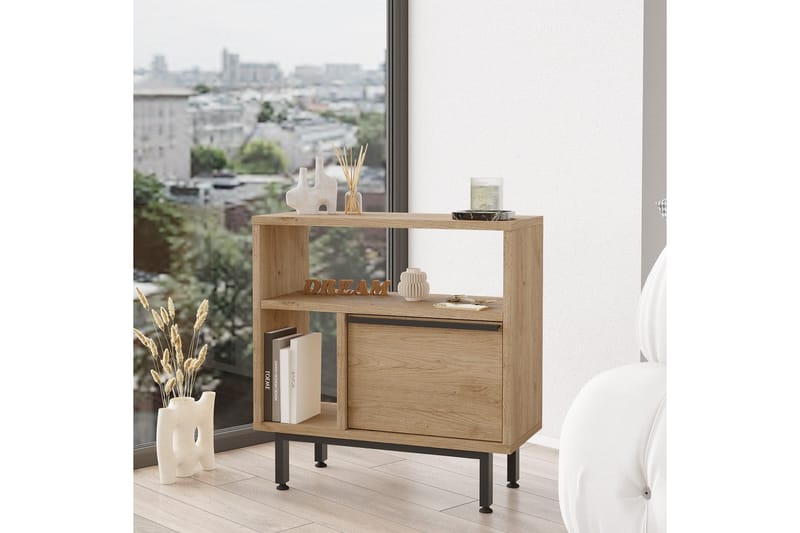 Skjenk Manuja 60 cm - Valnøtt - Oppbevaring - Oppbevaringsmøbler - Sideboard & skjenk