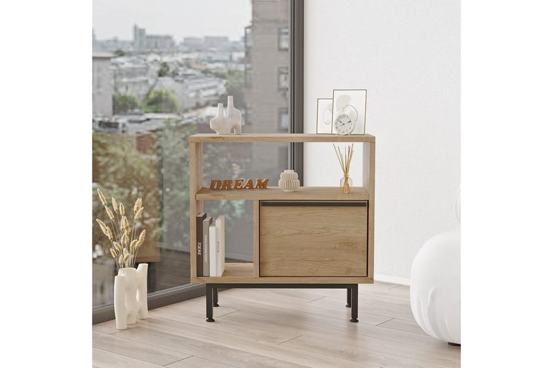 Skjenk Manuja 60 cm - Valnøtt - Oppbevaring - Oppbevaringsmøbler - Sideboard & skjenk