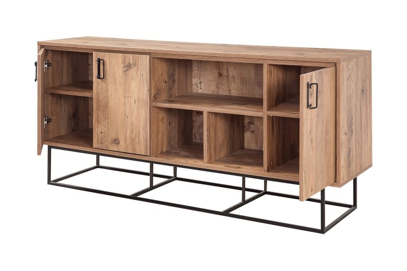 Skjenk Masako - Brun - Oppbevaring - Oppbevaringsmøbler - Sideboard & skjenk