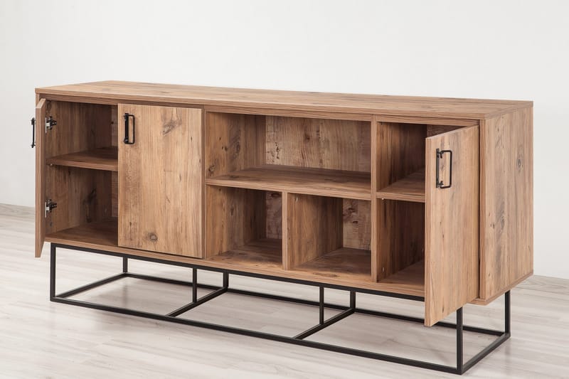 Skjenk Masako - Brun - Oppbevaring - Oppbevaringsmøbler - Sideboard & skjenk