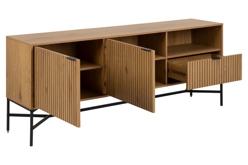 Skjenk Minu 180 cm - Natur - Oppbevaring - Oppbevaringsmøbler - Sideboard & skjenk