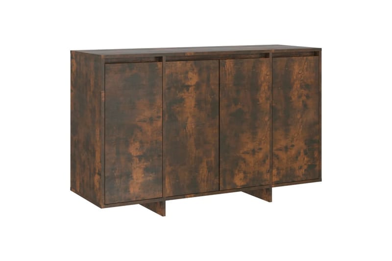 Skjenk røkt eik 120x41x75 cm sponplate - Brun - Oppbevaring - Oppbevaringsmøbler - Sideboard & skjenk