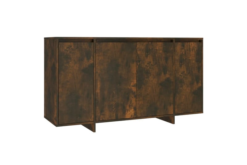 Skjenk røkt eik 135x41x75 cm sponplate - Brun - Oppbevaring - Oppbevaringsmøbler - Sideboard & skjenk