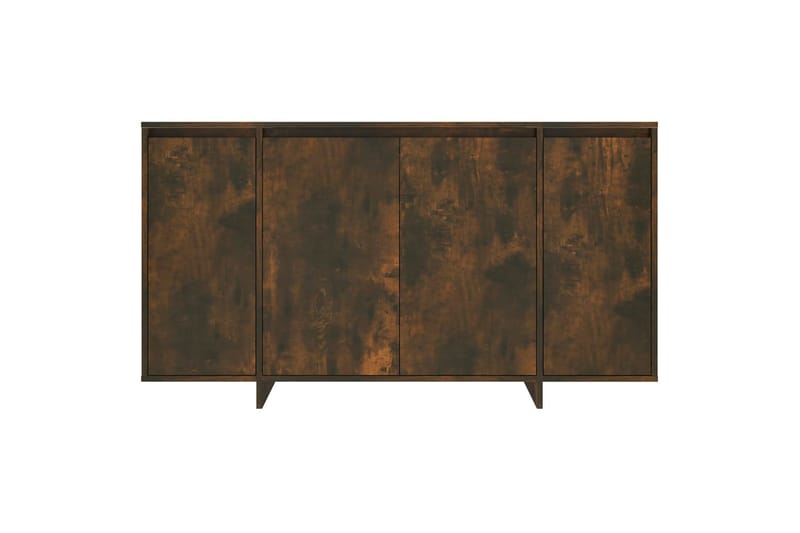 Skjenk røkt eik 135x41x75 cm sponplate - Brun - Oppbevaring - Oppbevaringsmøbler - Sideboard & skjenk