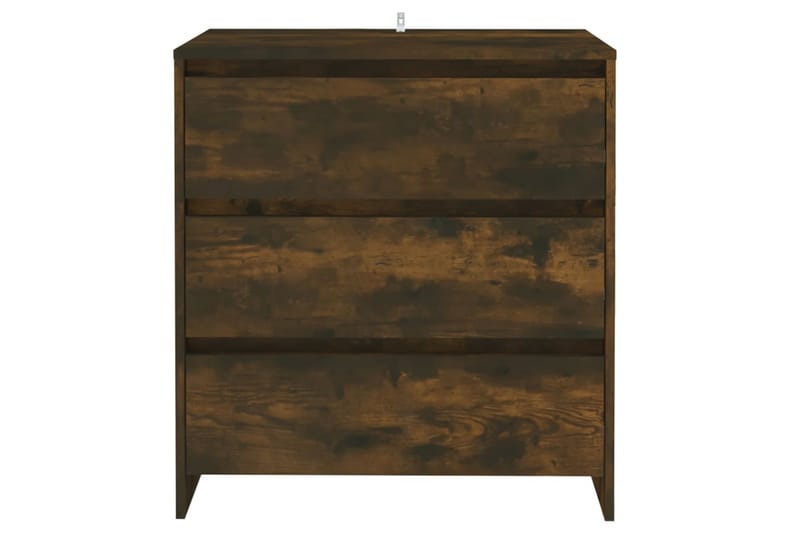 Skjenk røkt eik 70x41x75 cm sponplate - Brun - Oppbevaring - Oppbevaringsmøbler - Sideboard & skjenk