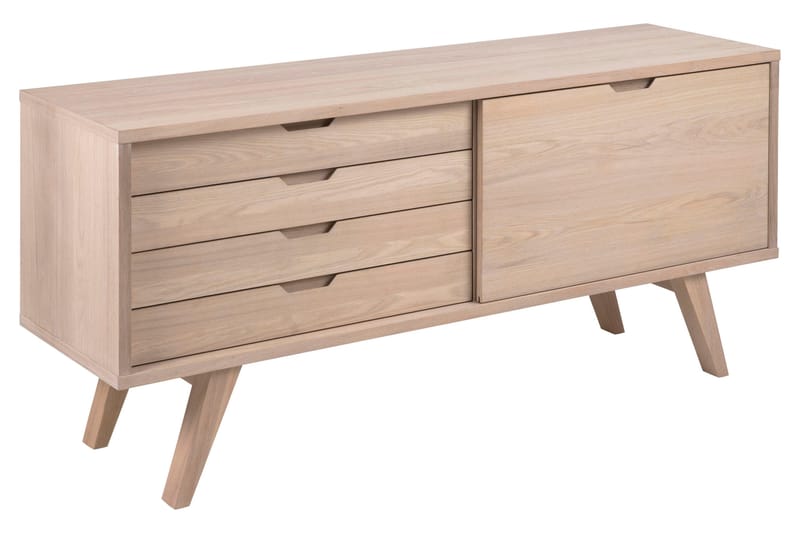 Skjenk Simmadon 160 cm - Hvid - Oppbevaring - Oppbevaringsmøbler - Sideboard & skjenk