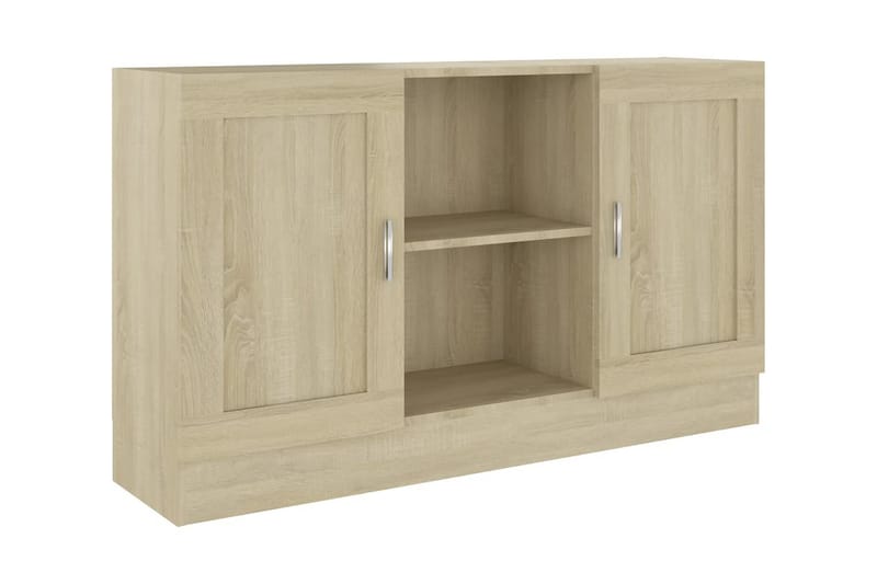 Skjenk sonoma eik 120x30,5x70 cm sponplate - Brun - Oppbevaring - Oppbevaringsmøbler - Sideboard & skjenk