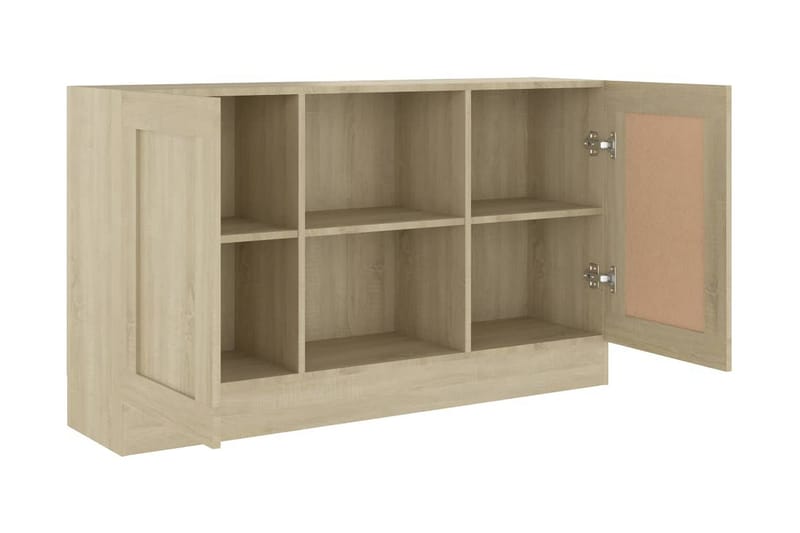 Skjenk sonoma eik 120x30,5x70 cm sponplate - Brun - Oppbevaring - Oppbevaringsmøbler - Sideboard & skjenk