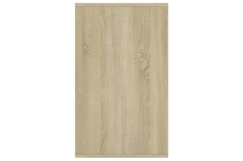 Skjenk sonoma eik 135x41x75 cm sponplate - Beige - Oppbevaring - Oppbevaringsmøbler - Sideboard & skjenk