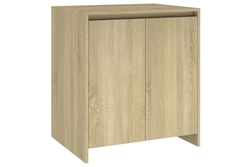 Skjenk sonoma eik 70x40x73,5 cm sponplate - Beige - Oppbevaring - Oppbevaringsmøbler - Sideboard & skjenk