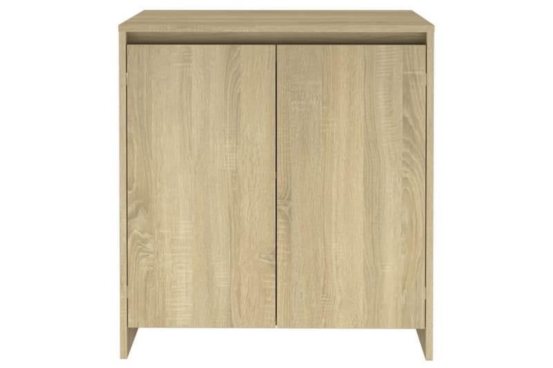 Skjenk sonoma eik 70x40x73,5 cm sponplate - Beige - Oppbevaring - Oppbevaringsmøbler - Sideboard & skjenk