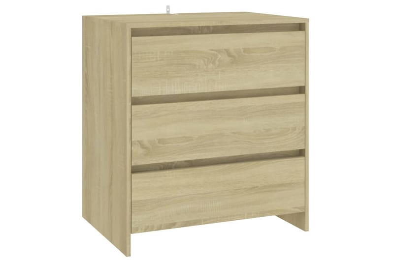 Skjenk sonoma eik 70x41x75 cm sponplate - Brun - Oppbevaring - Oppbevaringsmøbler - Sideboard & skjenk