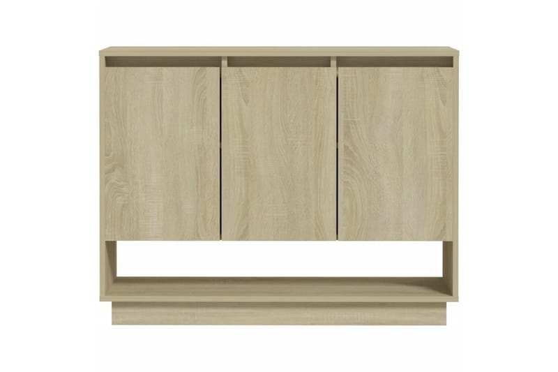 Skjenk sonoma eik 97x31x75 cm sponplate - Beige - Oppbevaring - Oppbevaringsmøbler - Sideboard & skjenk