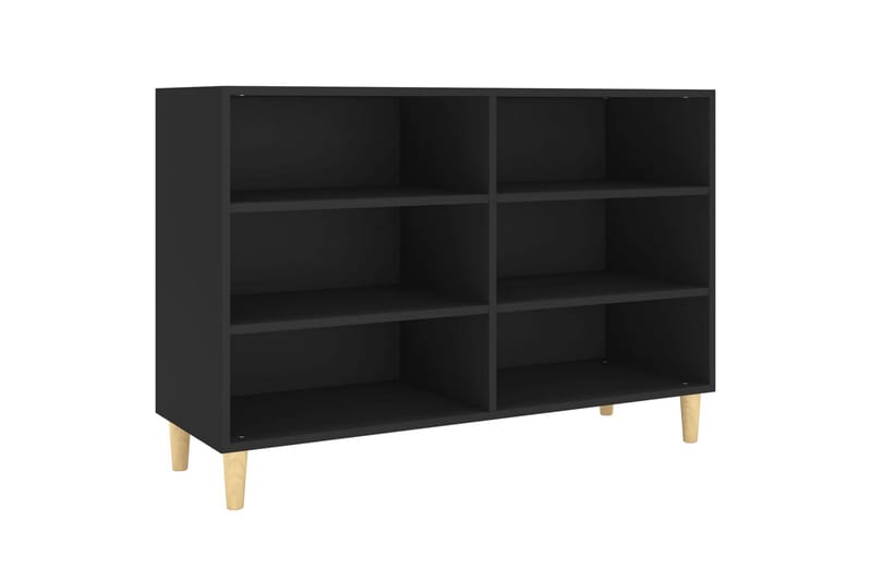 Skjenk svart 103,5x35x70 cm sponplate - Svart - Oppbevaring - Oppbevaringsmøbler - Sideboard & skjenk