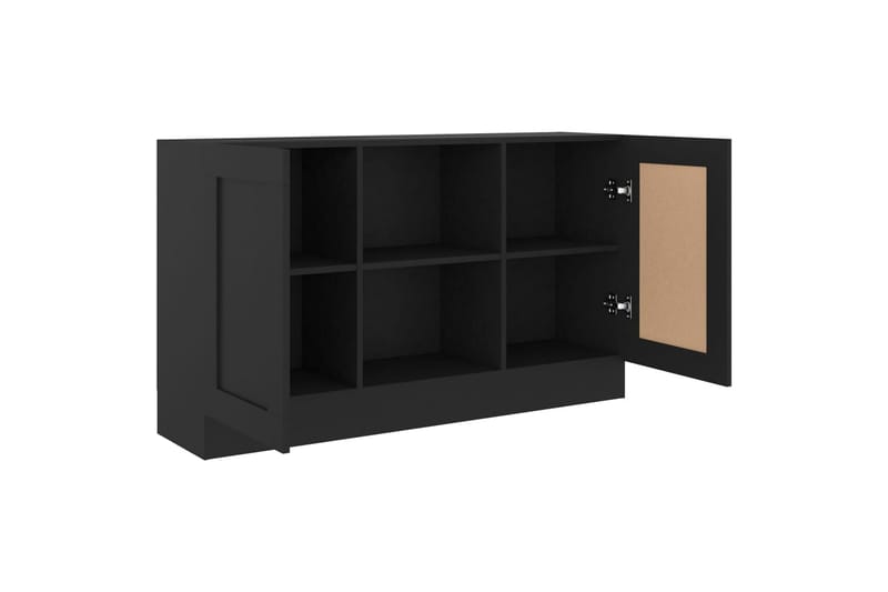 Skjenk svart 120x30,5x70 cm sponplate - Svart - Oppbevaring - Oppbevaringsmøbler - Sideboard & skjenk