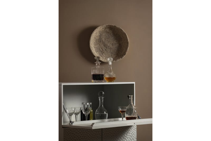 Skjenk Prezi 90 cm - Beige - Oppbevaring - Oppbevaringsmøbler - Sideboard & skjenk