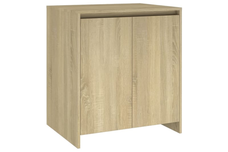 Skjenker 2 stk sonoma eik konstruert tre - Beige - Oppbevaring - Oppbevaringsmøbler - Sideboard & skjenk