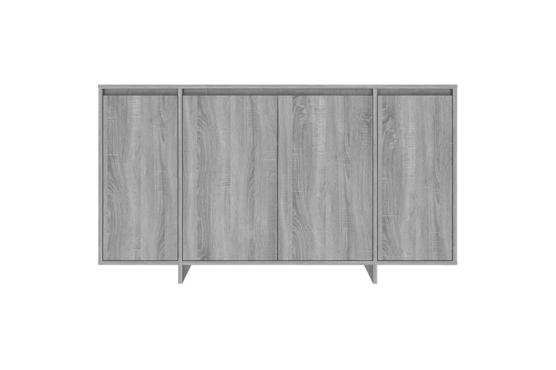 Skjenk grå sonoma eik 135x41x75 cm sponplate - Grå - Oppbevaring - Oppbevaringsmøbler - Sideboard & skjenk