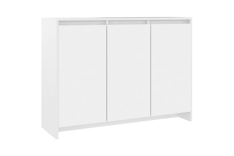 Skjenk hvit 102x33x75 cm sponplate - Hvit - Oppbevaring - Oppbevaringsmøbler - Sideboard & skjenk