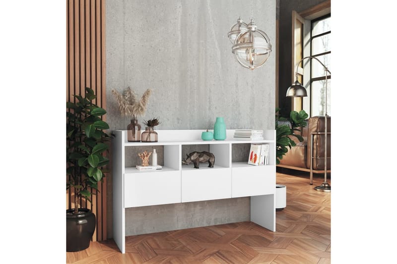 Skjenk hvit 105x30x70 cm sponplate - Hvit - Oppbevaring - Oppbevaringsmøbler - Sideboard & skjenk