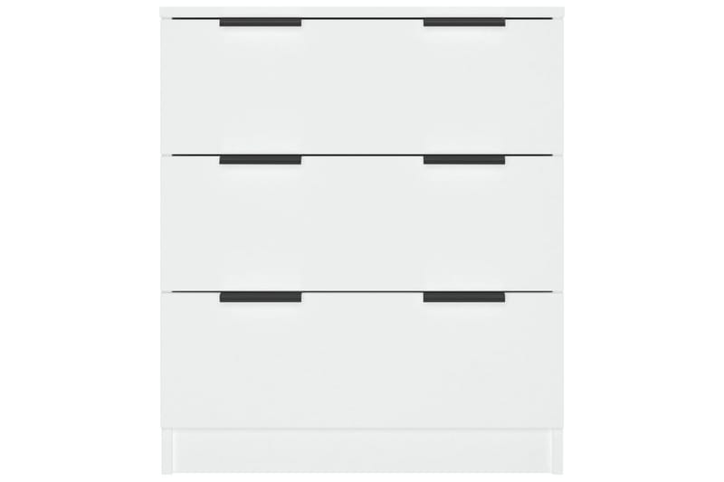 Skjenk hvit 60x30x70 cm konstruert tre - Hvit - Oppbevaring - Oppbevaringsmøbler - Sideboard & skjenk