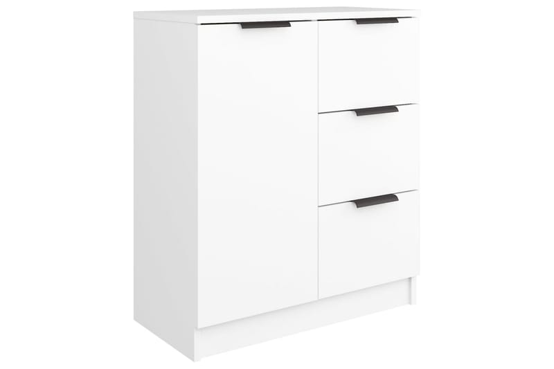 Skjenk hvit 60x30x70 cm konstruert tre - Hvit - Oppbevaring - Oppbevaringsmøbler - Sideboard & skjenk