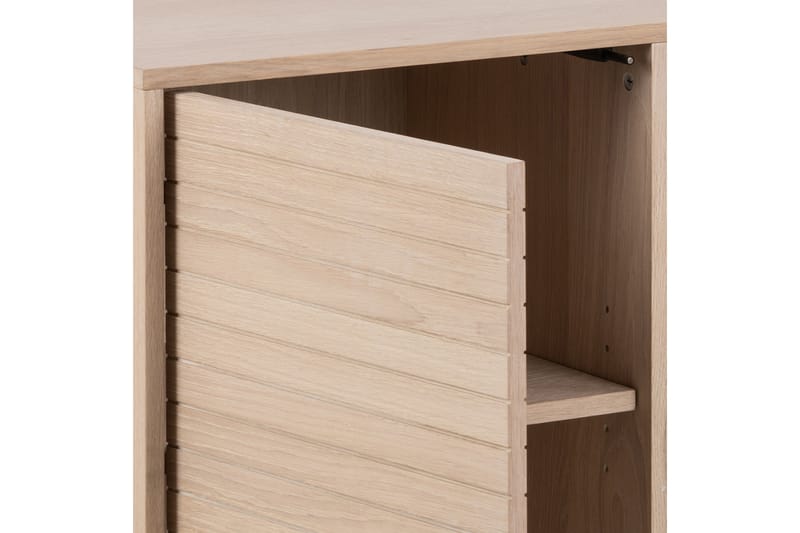 Skjenk Sakie 135,4 cm - Hvid - Sideboard & skjenk