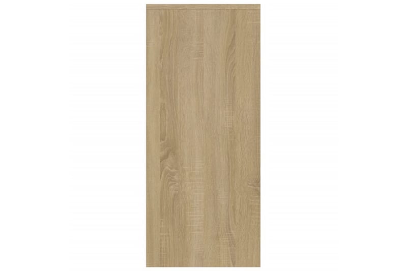 Skjenk sonoma eik 102x33x75 cm sponplate - Beige - Oppbevaring - Oppbevaringsmøbler - Sideboard & skjenk