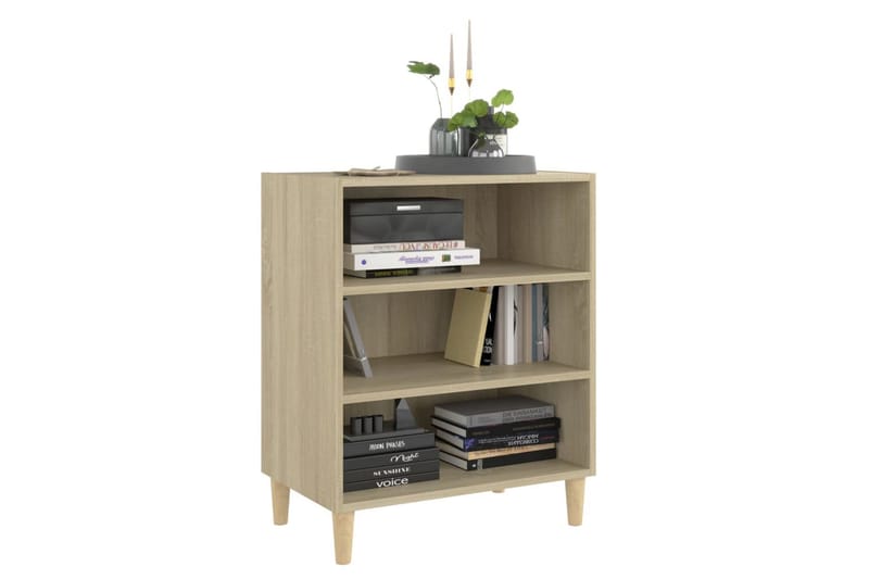 Skjenk sonoma eik 57x35x70 cm sponplate - Brun - Oppbevaring - Oppbevaringsmøbler - Sideboard & skjenk