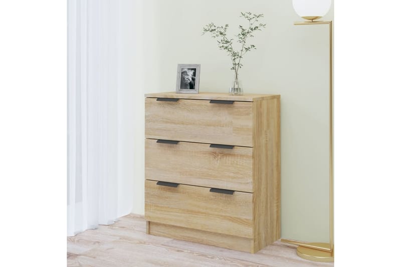 Skjenk sonoma eik 60x30x70 cm konstruert tre - Brun - Oppbevaring - Oppbevaringsmøbler - Sideboard & skjenk