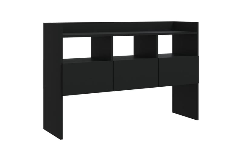 Skjenk svart 105x30x70 cm sponplate - Svart - Oppbevaring - Oppbevaringsmøbler - Sideboard & skjenk