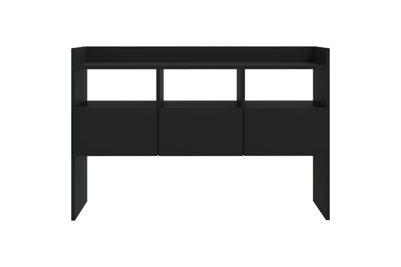 Skjenk svart 105x30x70 cm sponplate - Svart - Oppbevaring - Oppbevaringsmøbler - Sideboard & skjenk