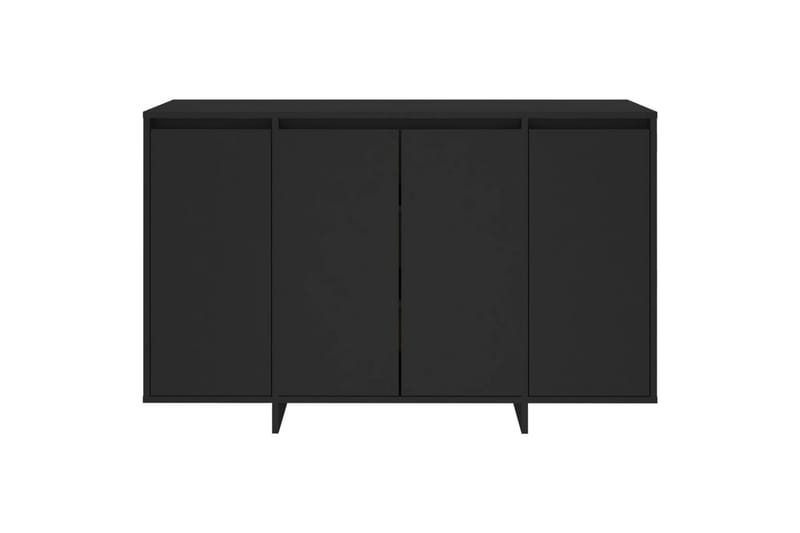 Skjenk svart 120x41x75 cm sponplate - Svart - Oppbevaring - Oppbevaringsmøbler - Sideboard & skjenk