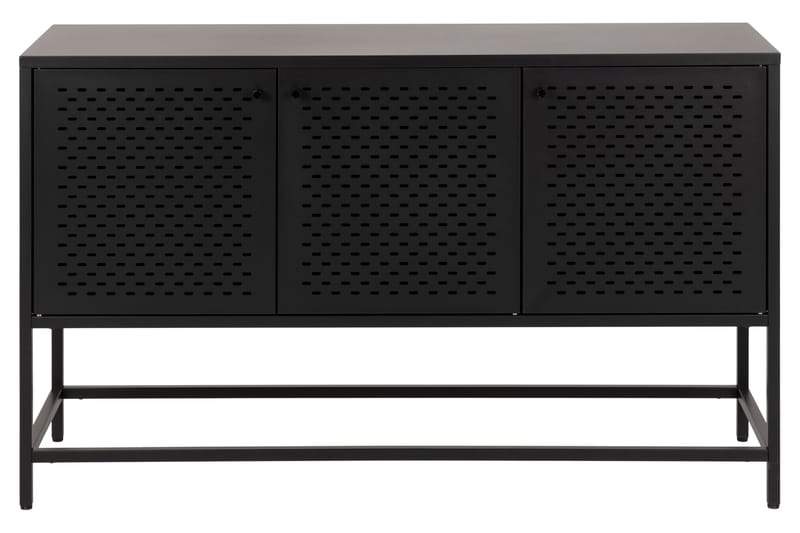 Skjenk Wiester 125 cm - Sort - Sideboard & skjenk