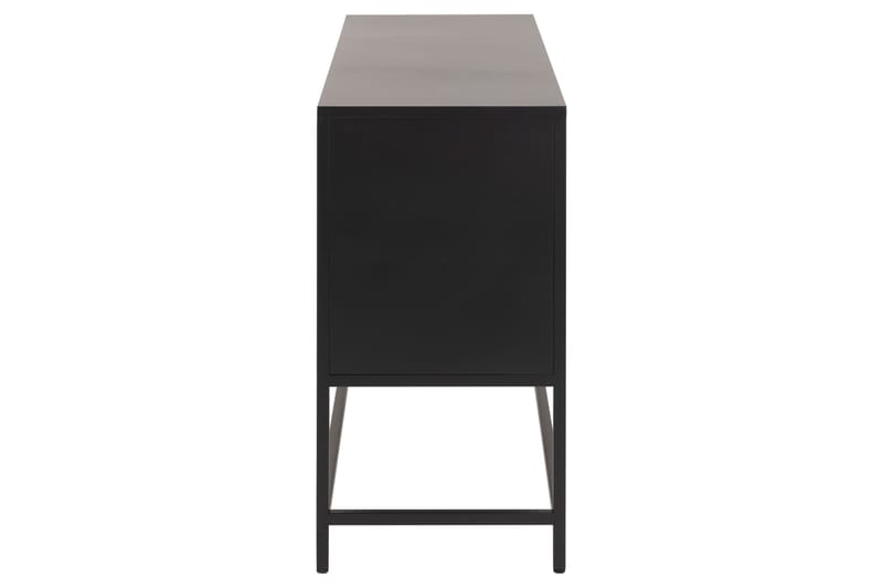 Skjenk Wiester 125 cm - Sort - Sideboard & skjenk