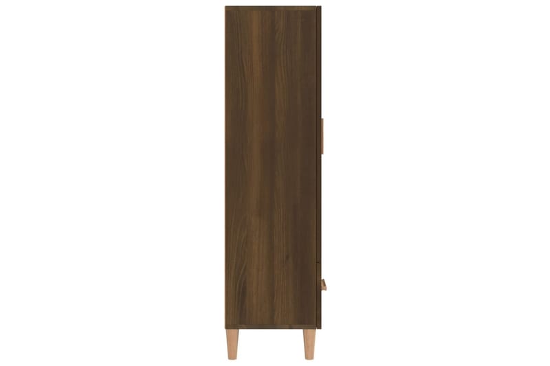 beBasic Highboard brun eik 70x31x115 cm konstruert tre - Brun - Oppbevaring - Skap - Oppbevaringsskap