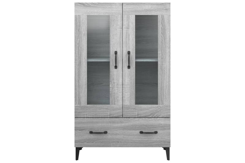 beBasic Highboard grå sonoma 70x31x115 cm konstruert tre - GrÃ¥ - Oppbevaring - Skap - Oppbevaringsskap