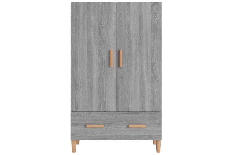 beBasic Highboard grå sonoma 70x31x115 cm konstruert tre - GrÃ¥ - Oppbevaring - Skap - Oppbevaringsskap