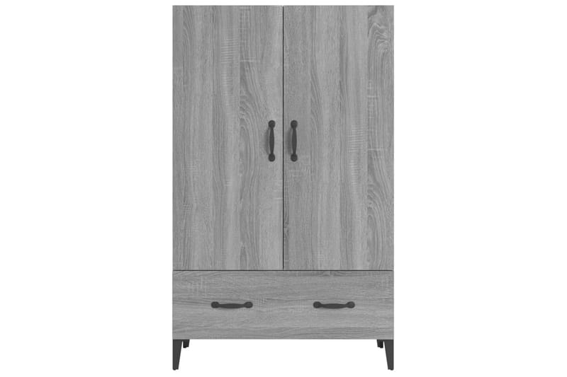 beBasic Highboard grå sonoma 70x31x115 cm konstruert tre - GrÃ¥ - Oppbevaring - Skap - Oppbevaringsskap