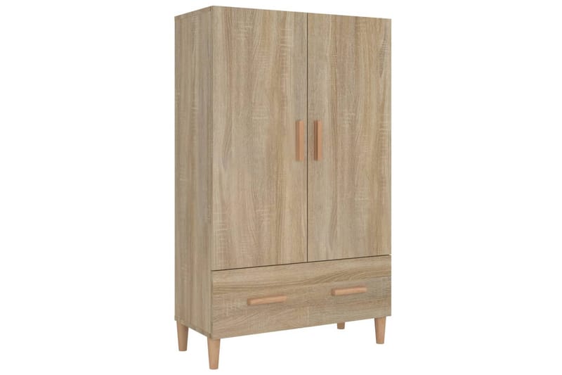 beBasic Highboard sonoma eik 70x31x115 cm konstruert tre - Brun - Oppbevaring - Skap - Oppbevaringsskap