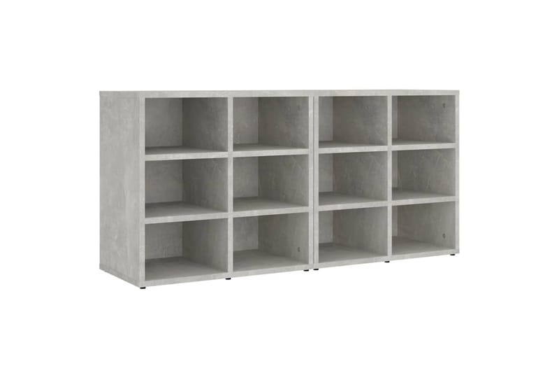 beBasic Skoskap betonggrå 2 stk 52,5x30x50 cm - GrÃ¥ - Oppbevaring - Skooppbevaring - Skoskap