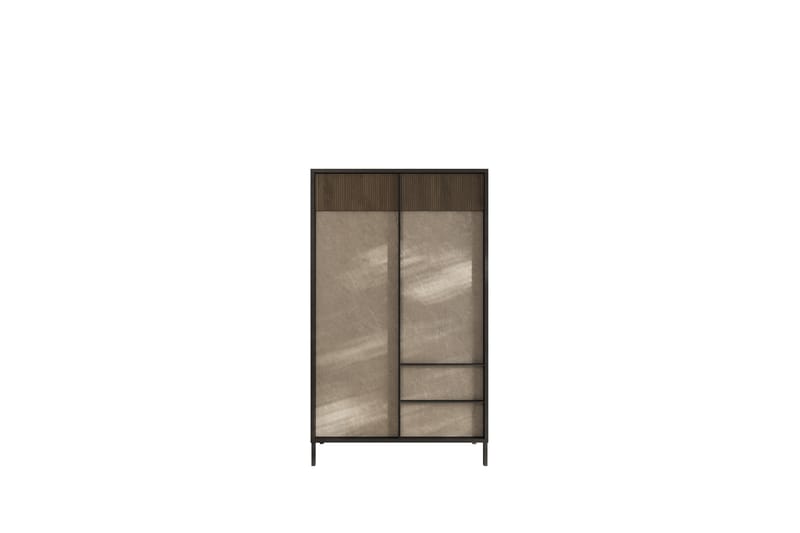 Everest Highboard 106x177 cm - Messing - Oppbevaring - Skap - Oppbevaringsskap