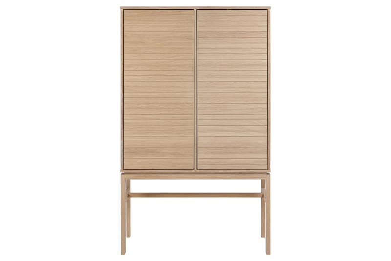 Highboard Sakie - Hvid - Oppbevaring - Skap - Oppbevaringsskap