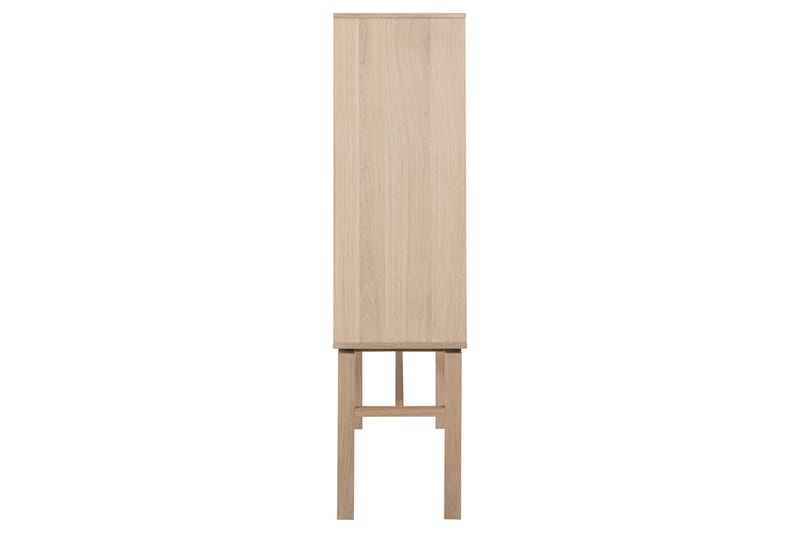 Highboard Sakie - Hvid - Oppbevaring - Skap - Oppbevaringsskap