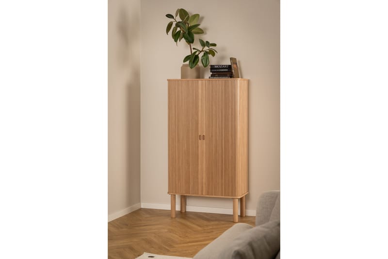 Highboard Samay - Natur - Oppbevaring - Skap - Oppbevaringsskap