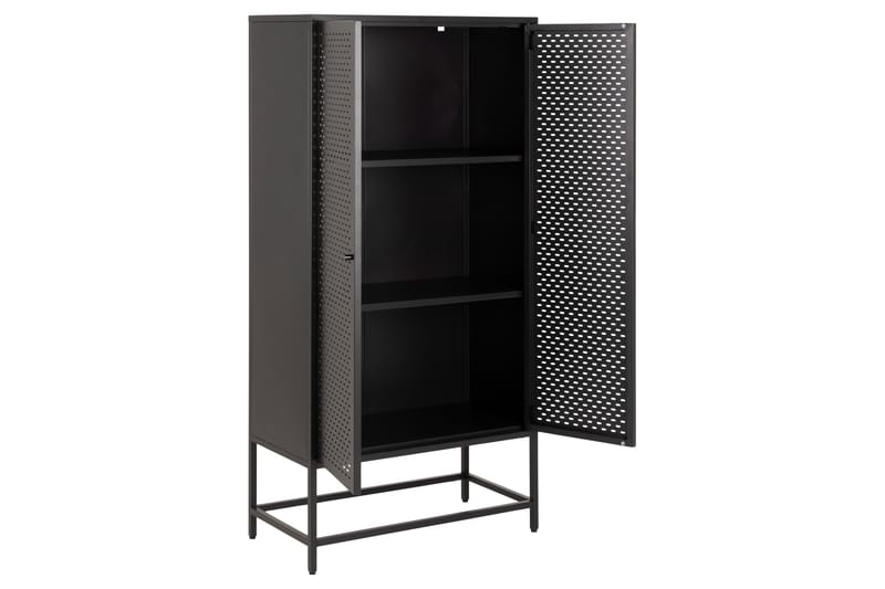 Highboard Wiester - Sort - Oppbevaring - Skap - Oppbevaringsskap