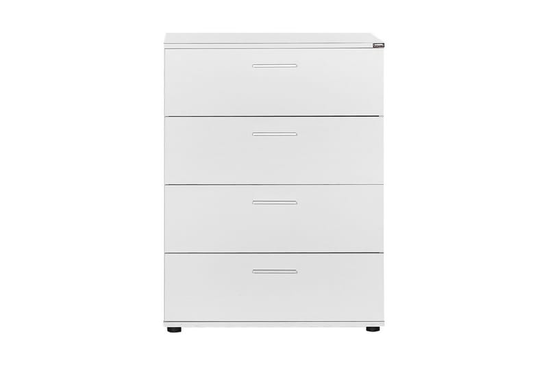 Highboard 73x96 cm - Hvit - Oppbevaring - Skap - Oppbevaringsskap