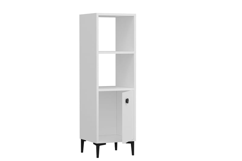 Highboard Alonea 39x35 cm - Hvit - Oppbevaring - Skap - Oppbevaringsskap