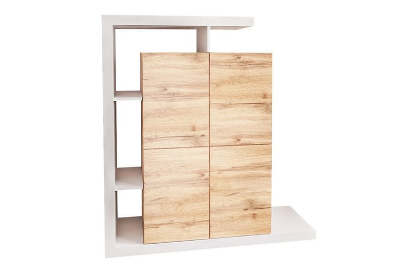 Highboard Carbost - Hvid - Oppbevaring - Skap - Oppbevaringsskap